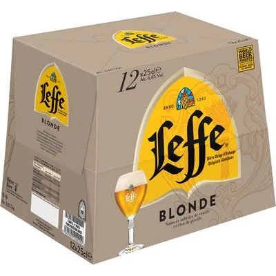 Bière blonde 6.6° 12x25cl