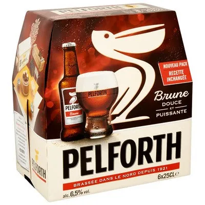 Biere brune 6.5° 6x25cl