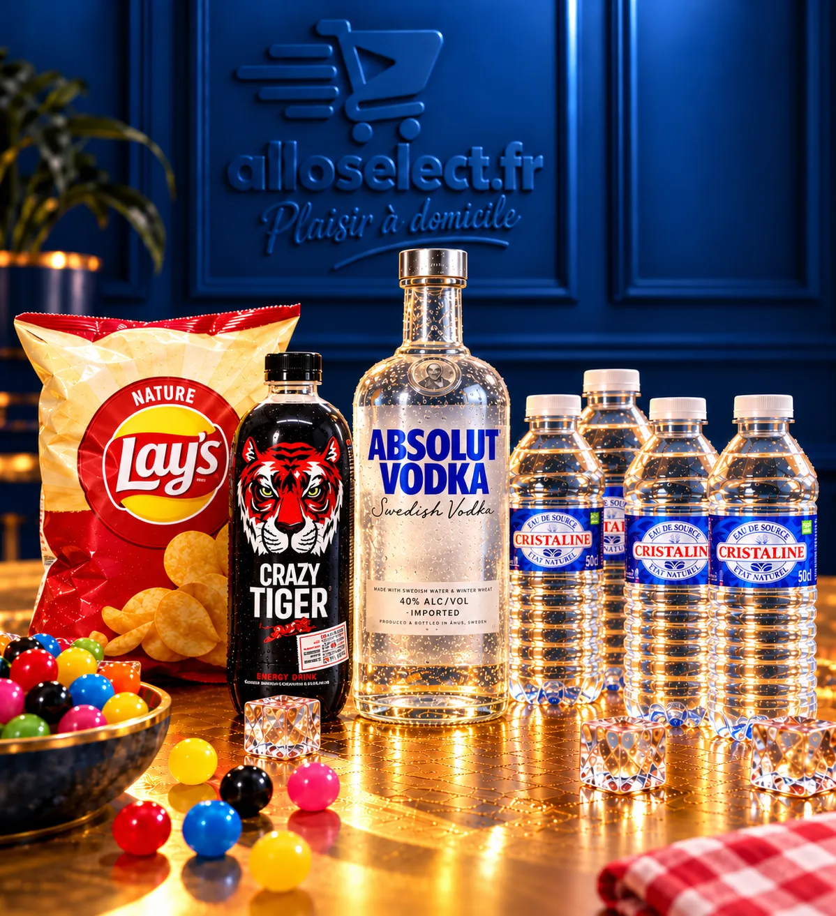Absolut 70 cl Crazy Tiger