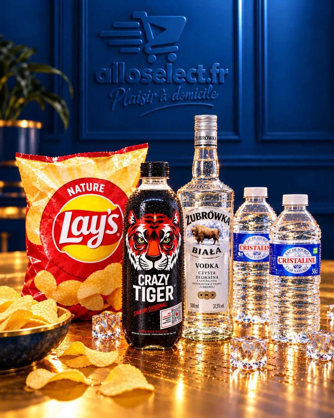 ZUBROWKA 70 CL CRAZY TIGER
