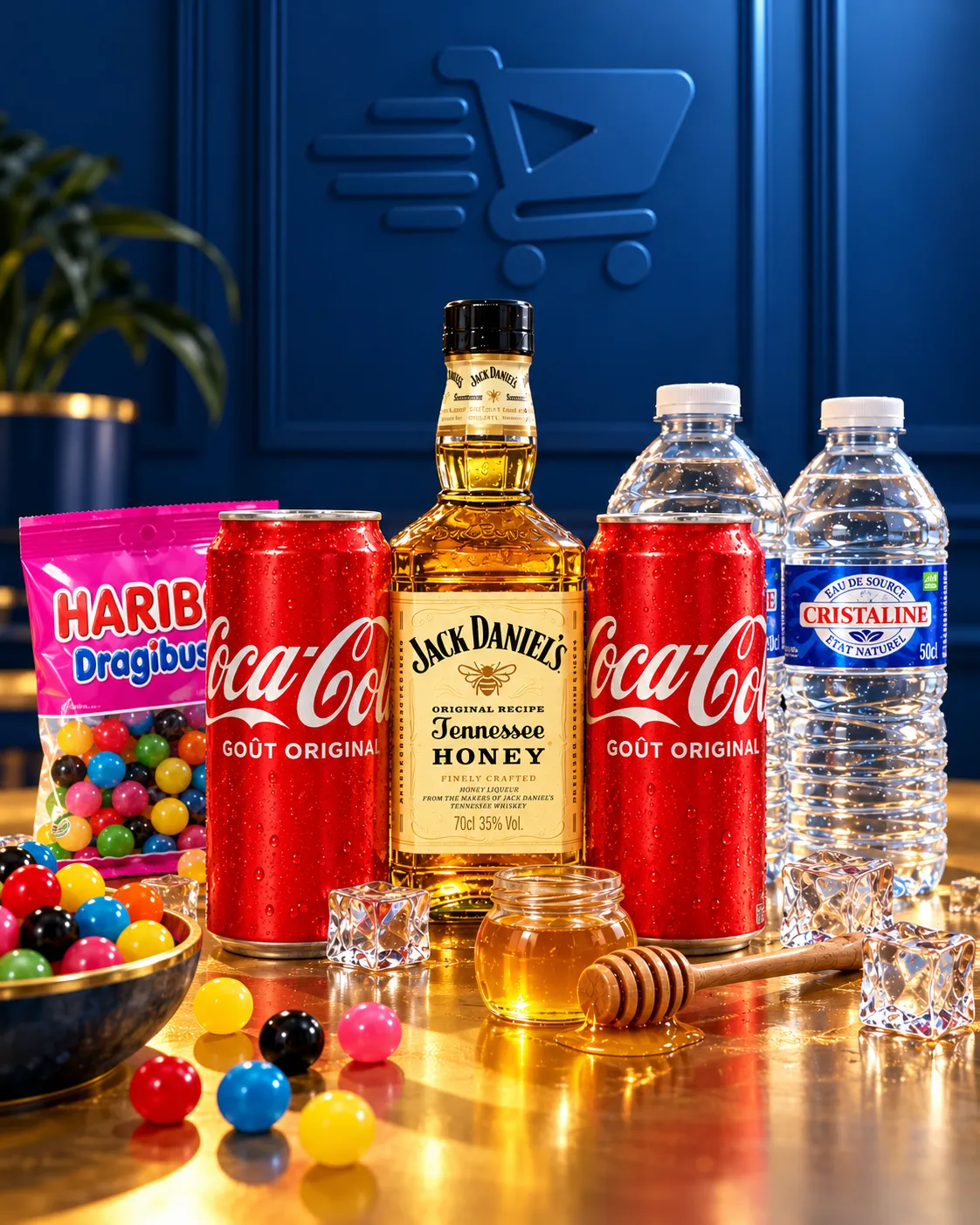 JACK MIEL 70 CL COCA