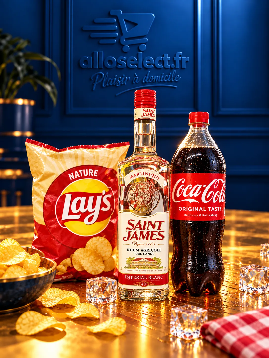 Saint James 70 cl Coca