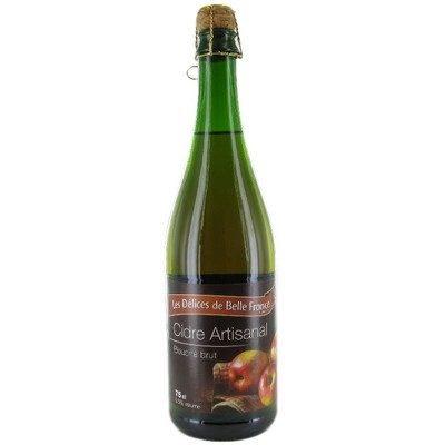 LES DELICES BEL Cidre artisanal brut 5.5° 75cl