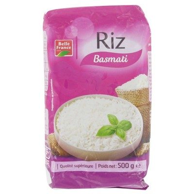Riz basmati qualité supérieure 500g