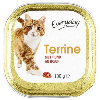 Terrine chat au bœuf 100g