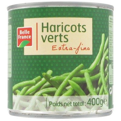 Haricots verts extra fins 1/2