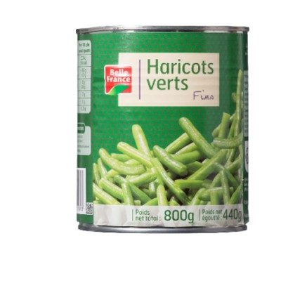 Haricots verts fins 4/4