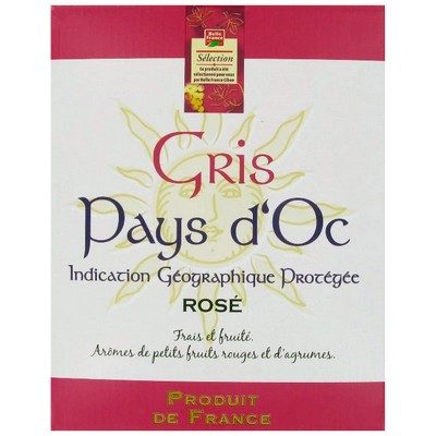 BELLE FRANCE Vin gris pays oc rose 12.5° 3l