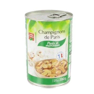 Champignons de Paris Pieds et 400g