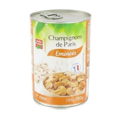 Champignons de Paris Emincés 400g