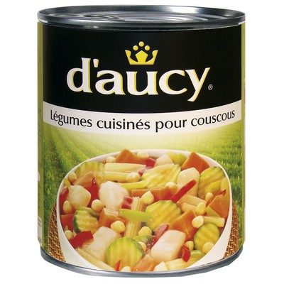 légumes cuisinées pour couscou 800g