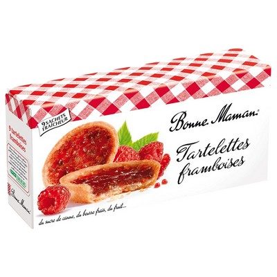 Tartelettes framboise 135g