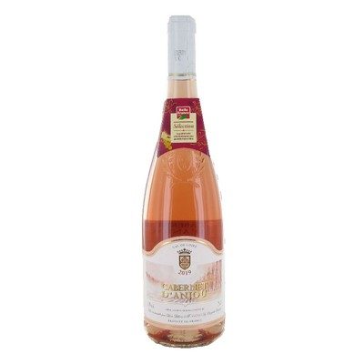 BELLE FRANCE Vin cabernet d'anjou rosé aoc 75cl