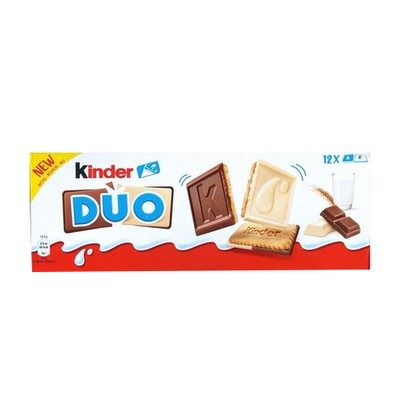 Duo biscuits choc lait 150g