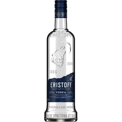 ERISTOFF Vodka original 37.5° 70cl