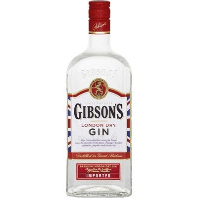 GIBSON'S Gin london dry 37.5° 70cl