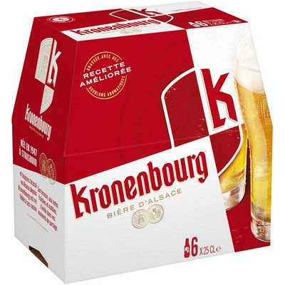 Biere d'alsace 4.2° 6x25cl