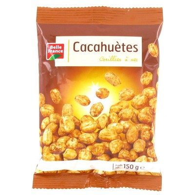 Cacahuetes grillees a sec 150g
