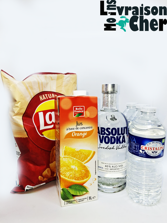 Absolut 70 cl jus 1l