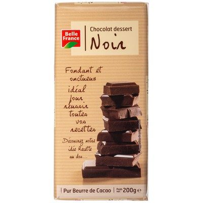 Chocolat dessert Noir 200g