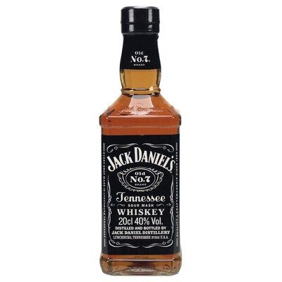JACK DANIEL'S Whisky old n°7 40° 20cl