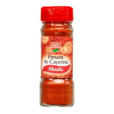 Piment cayenne moulu extra fort 47g