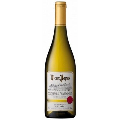 VIEUX PAPE Vin blc colombard chardonnay 1 75cl