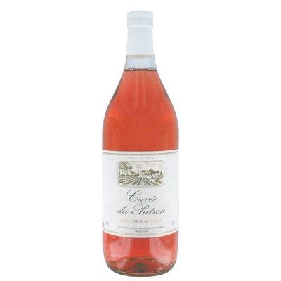 CUVEE DU PATRON Vin de table rose 11.5° 75cl