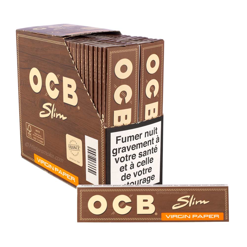 OCB slim marron