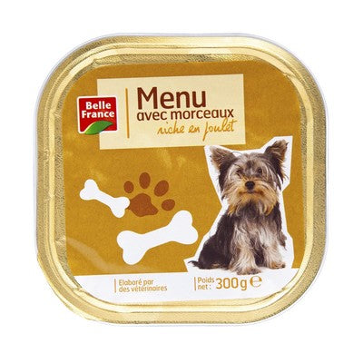 Menu chien riche dinde 300g