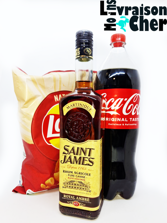 Saint James 70 cl coca