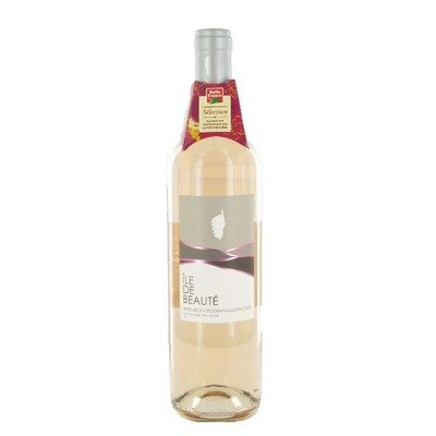 BELLE FRANCE Vin de pays ile beaute rose 12° 75cl