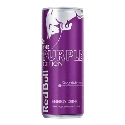 Red bull Purple Edition Skogsbärssmak