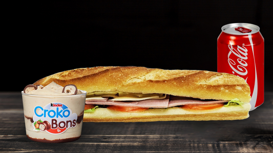 Formule Sandwich Jambon Dinde